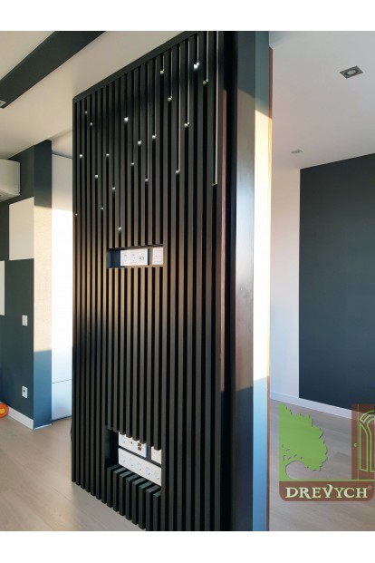 Wall panels with backlighting
